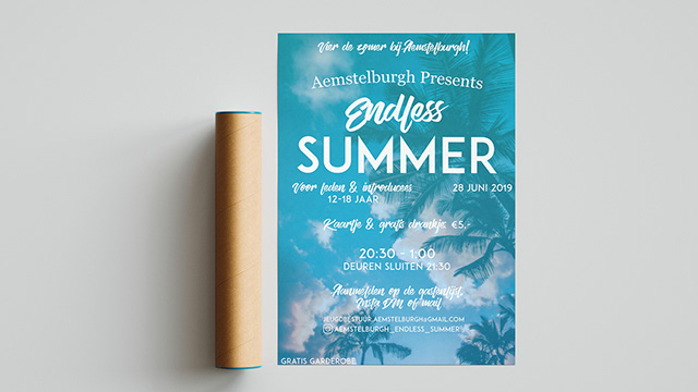 Aemstelburgh Endless Summer Poster