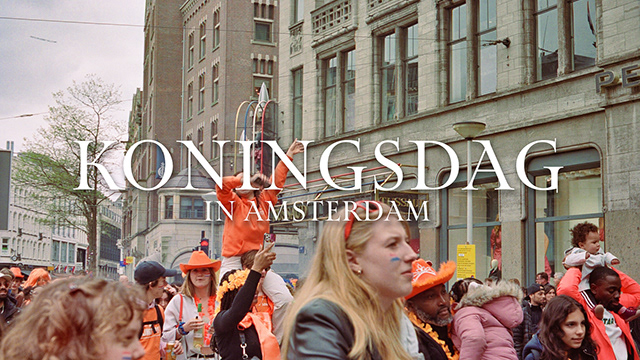 Koningsdag in Amsterdam